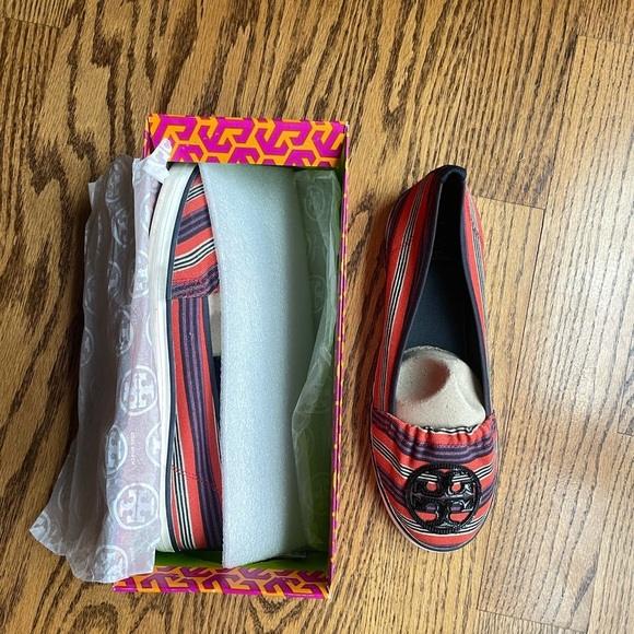 Tory Burch Striped Shoes - Picture 2 of 5
